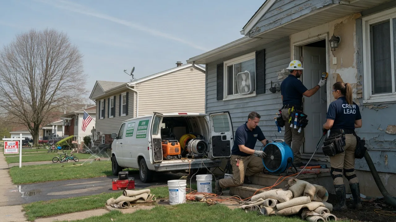Flood Cleanup in Morris, CT near me